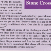 John Coy Top Rank Stone Cross