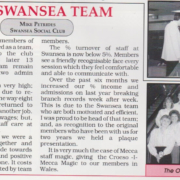 Mecca Swansea article from 1990